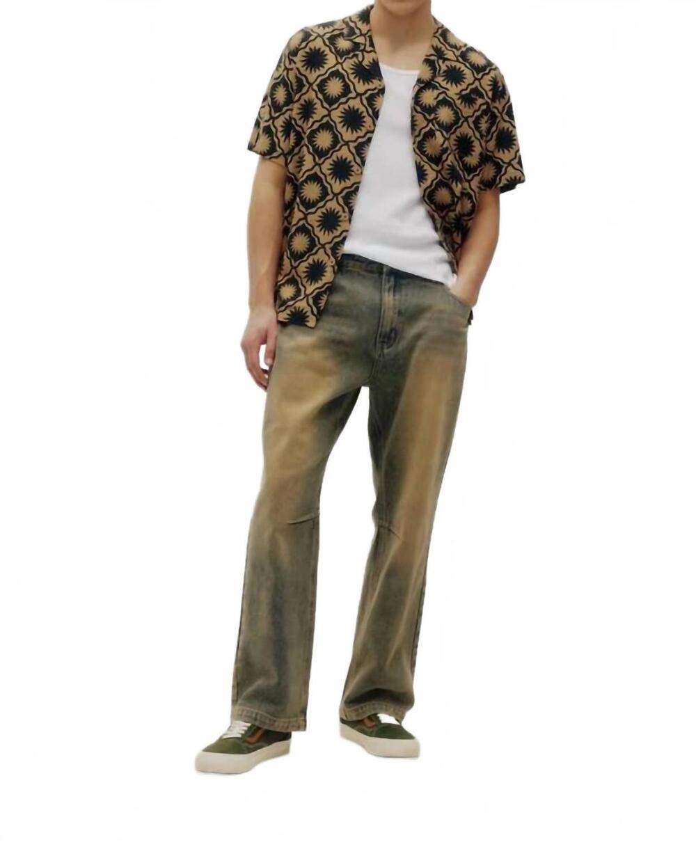 NEW KUWALLA linen yacht shirt in sunny tile